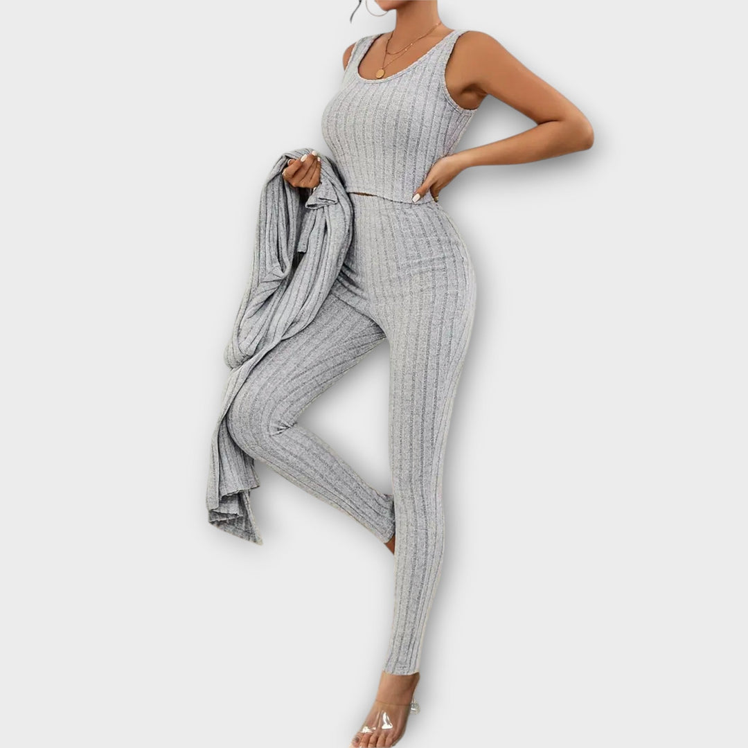 Elisa™ | Striped Three-Piece Set