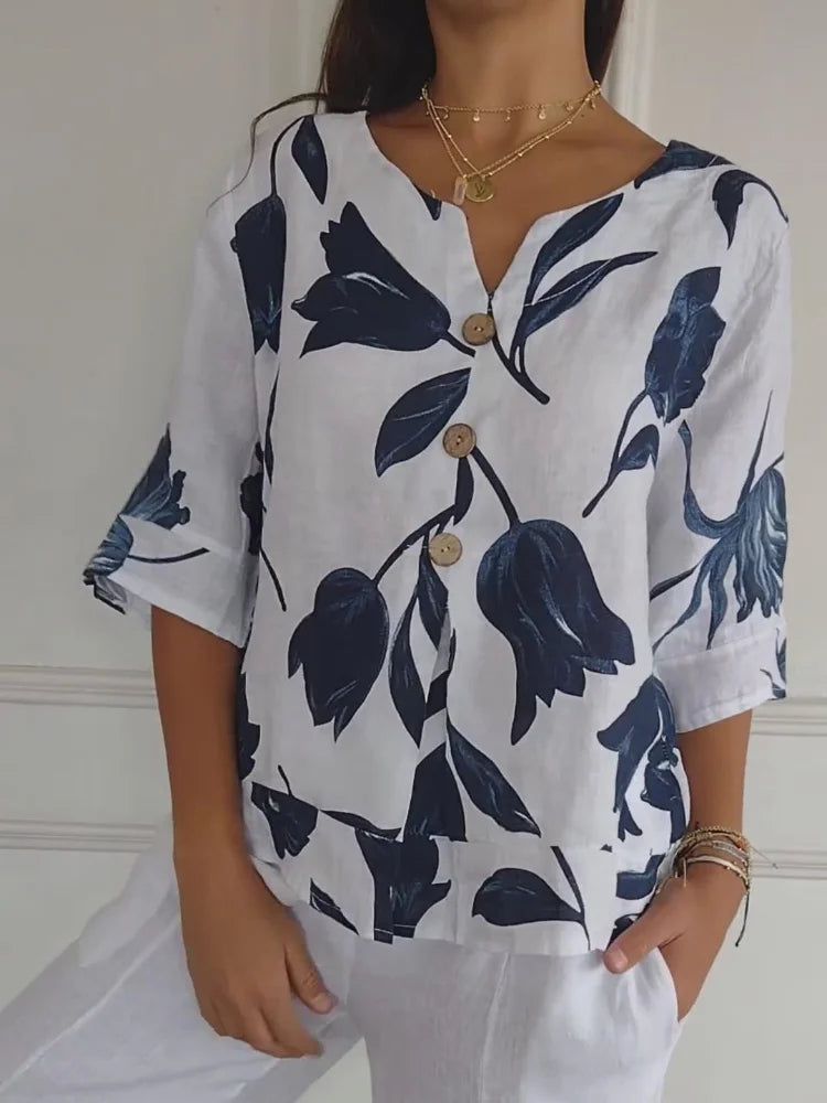 Sabina | Stylish Floral Blouse