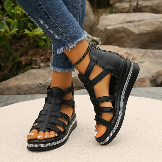 Billie | Elegant Wedge Sandals