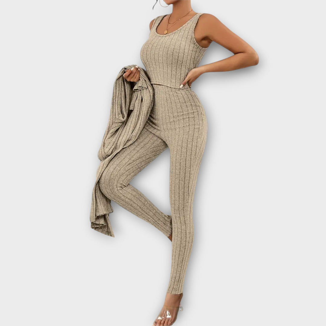 Elisa™ | Striped Three-Piece Set