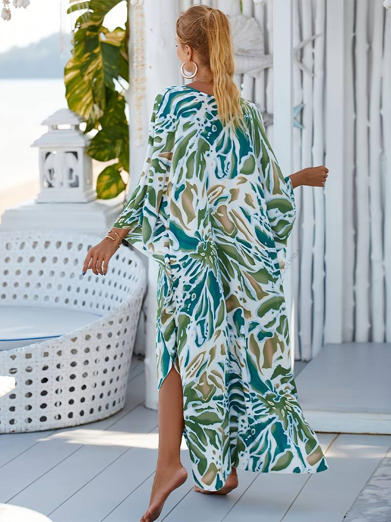 Marciana | Tropical Resort Bamboo Maxi Dress