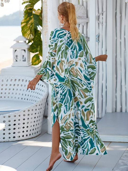 Marciana | Tropical Resort Bamboo Maxi Dress