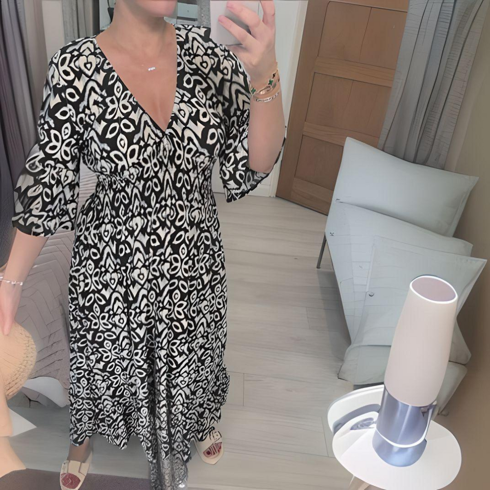 Kalila | Boho Printed Dress