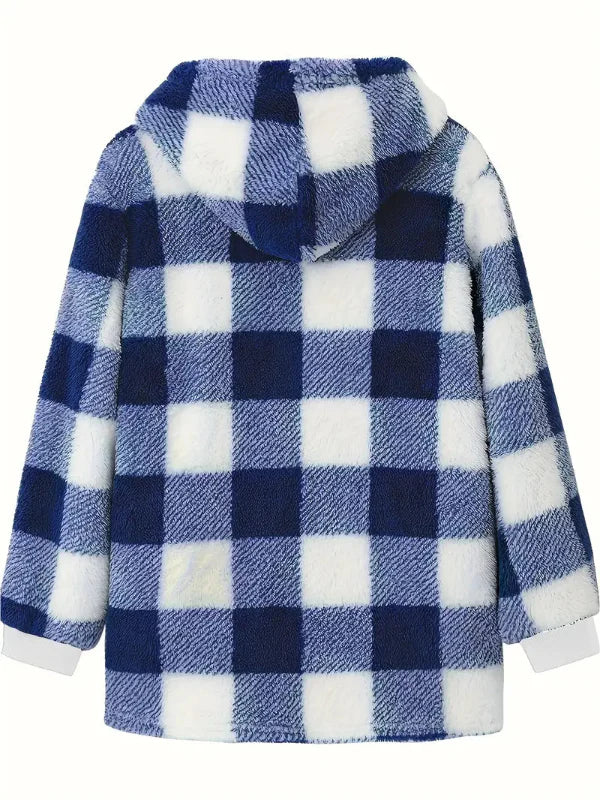Ophelia | Stylish Plaid Jacket