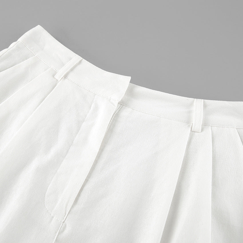 Cyrene | Tailored Vest and Shorts Set