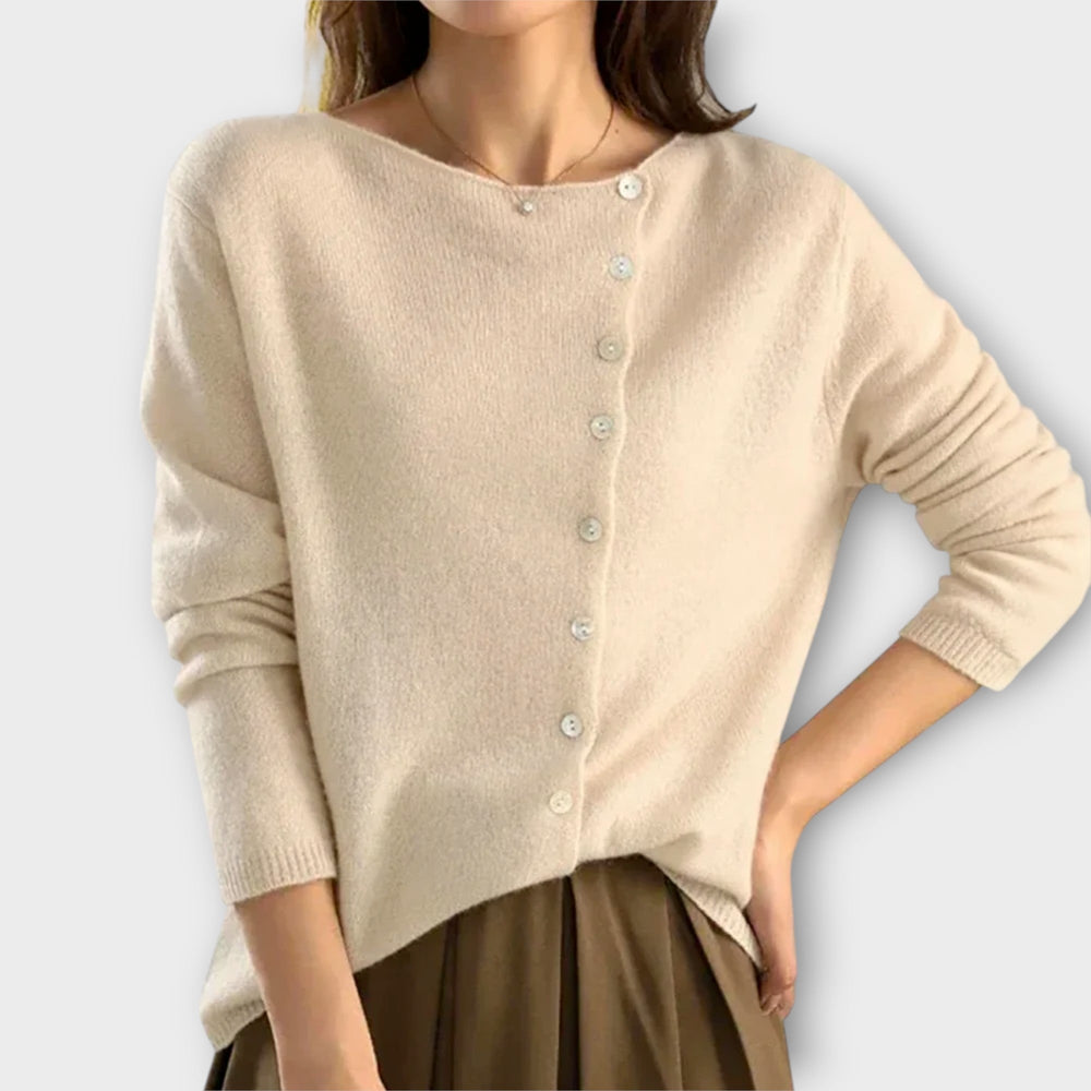 Alma | Elegant Wool Cardigan