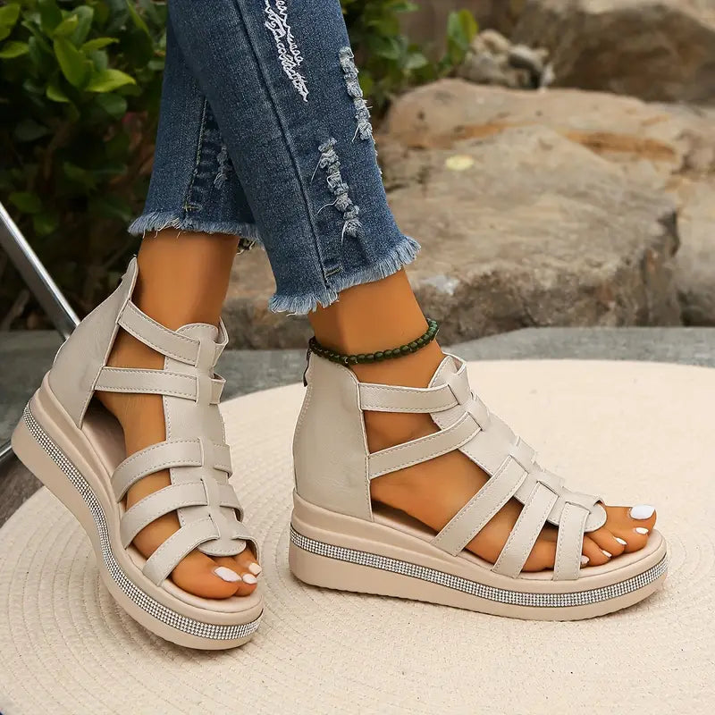 Billie | Elegant Wedge Sandals