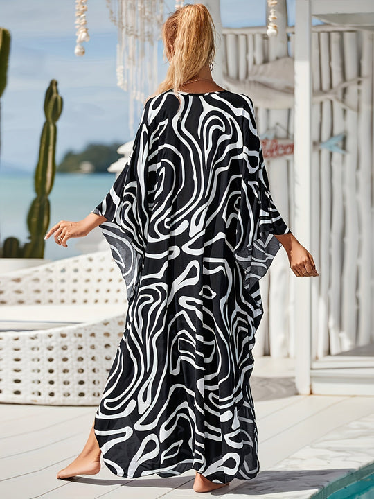 Vienne | Tropical Resort Bamboo Maxi Dress