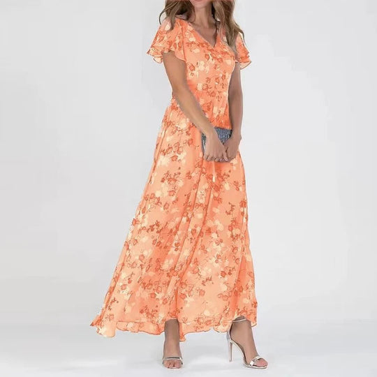 Yalena | Glamorous Tummy Covering Dress