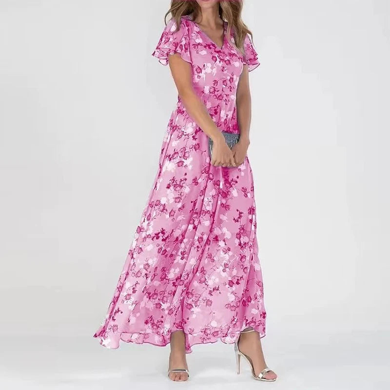 Yalena | Glamorous Tummy Covering Dress