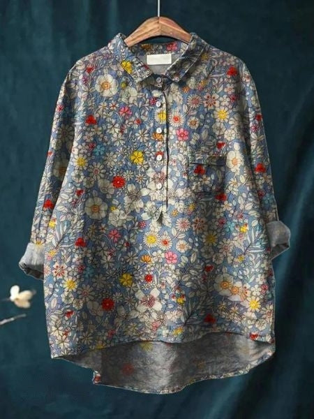 Perenna | Chic Floral Blouse