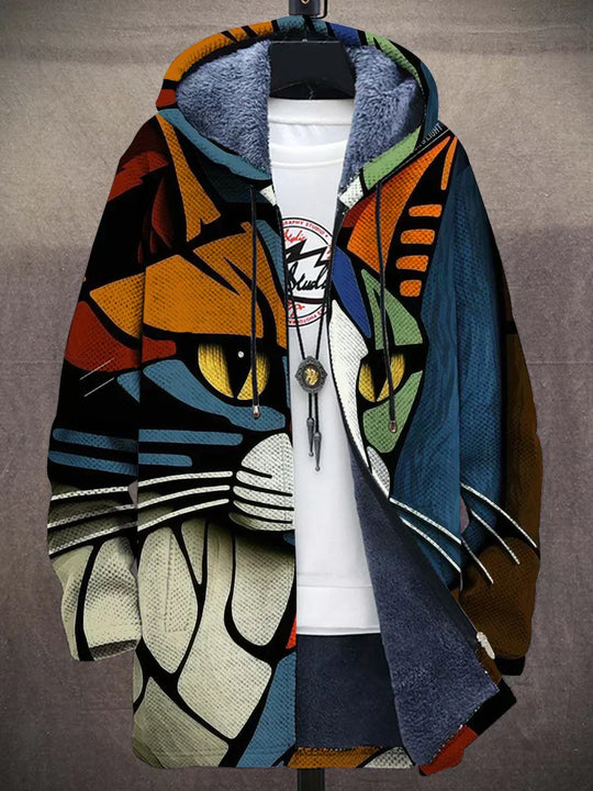 Anna | Jacket with Artistic Print