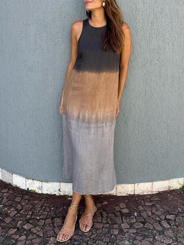 Raniyah | Casual Gradient Dress