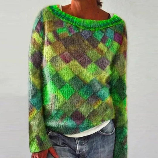 Eliana - Elegant Vibrant Sweater