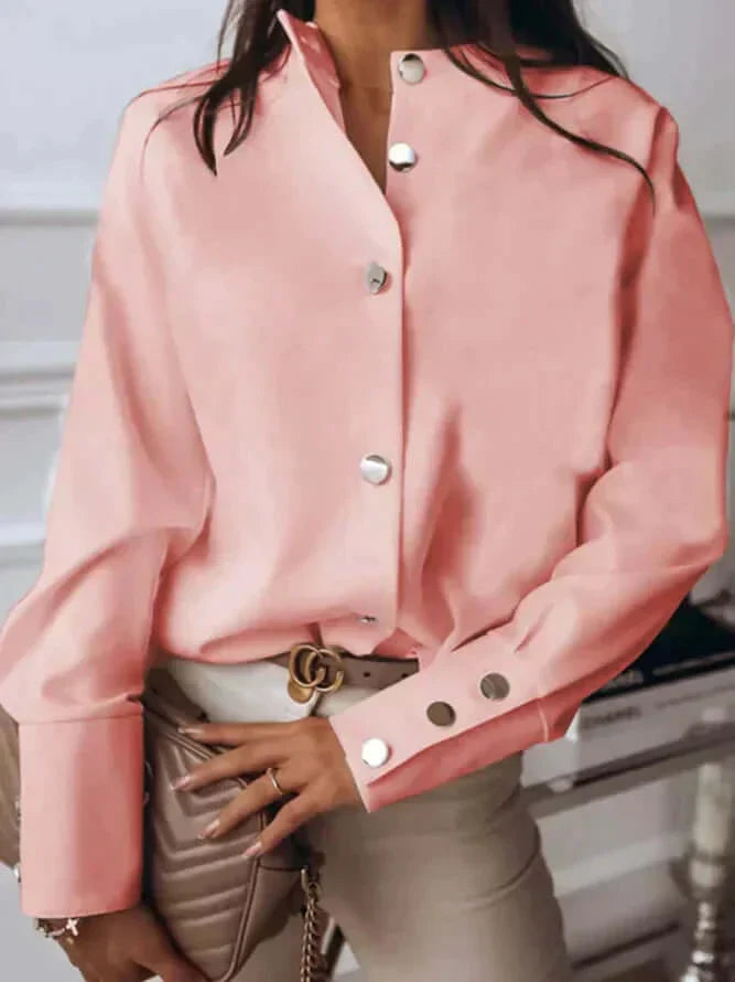 Fenna | Trendy Buttoned Blouse