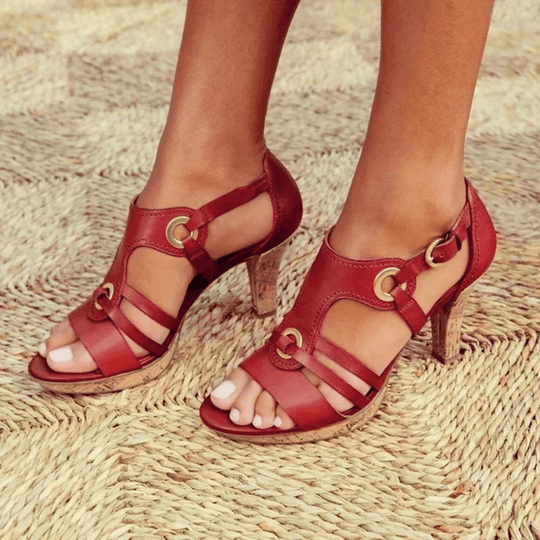 Alessandra |  Comfortable Heeled Sandals