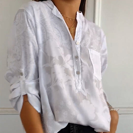 Perseida | Modern Floral Top