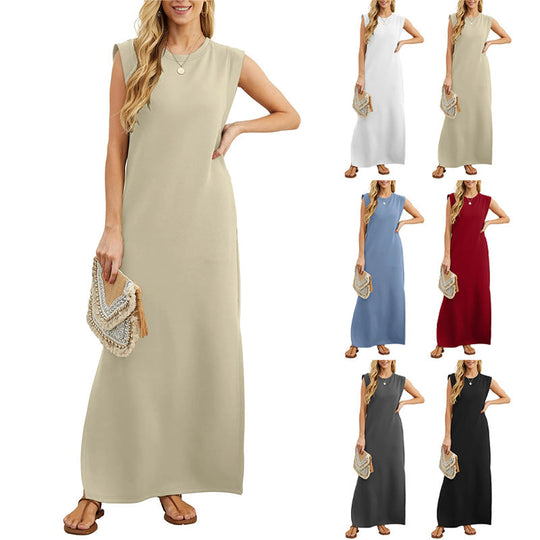 Zephyra | Sleeveless Casual Maxi Dress