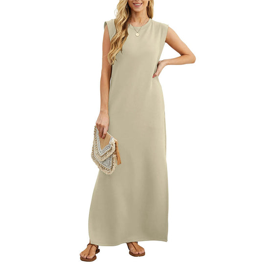 Zephyra | Sleeveless Casual Maxi Dress