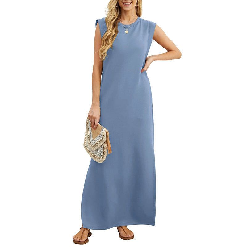 Zephyra | Sleeveless Casual Maxi Dress