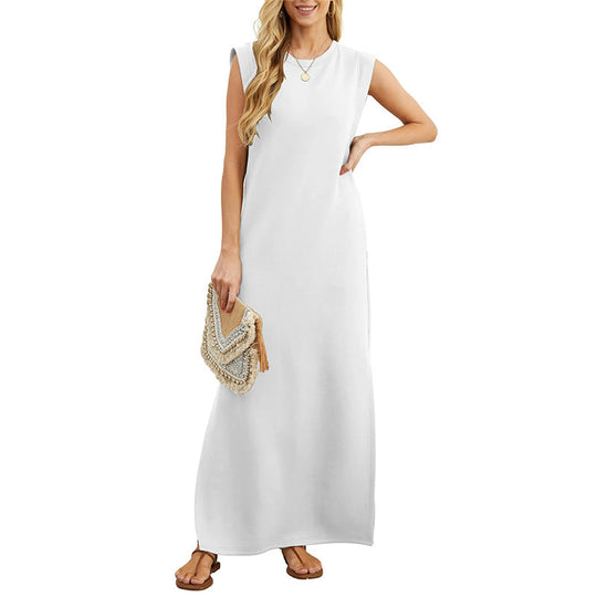 Zephyra | Sleeveless Casual Maxi Dress