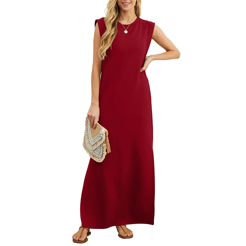 Zephyra | Sleeveless Casual Maxi Dress