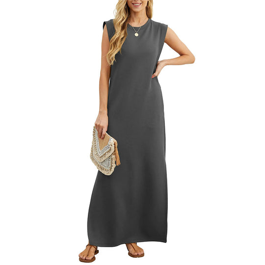 Zephyra | Sleeveless Casual Maxi Dress