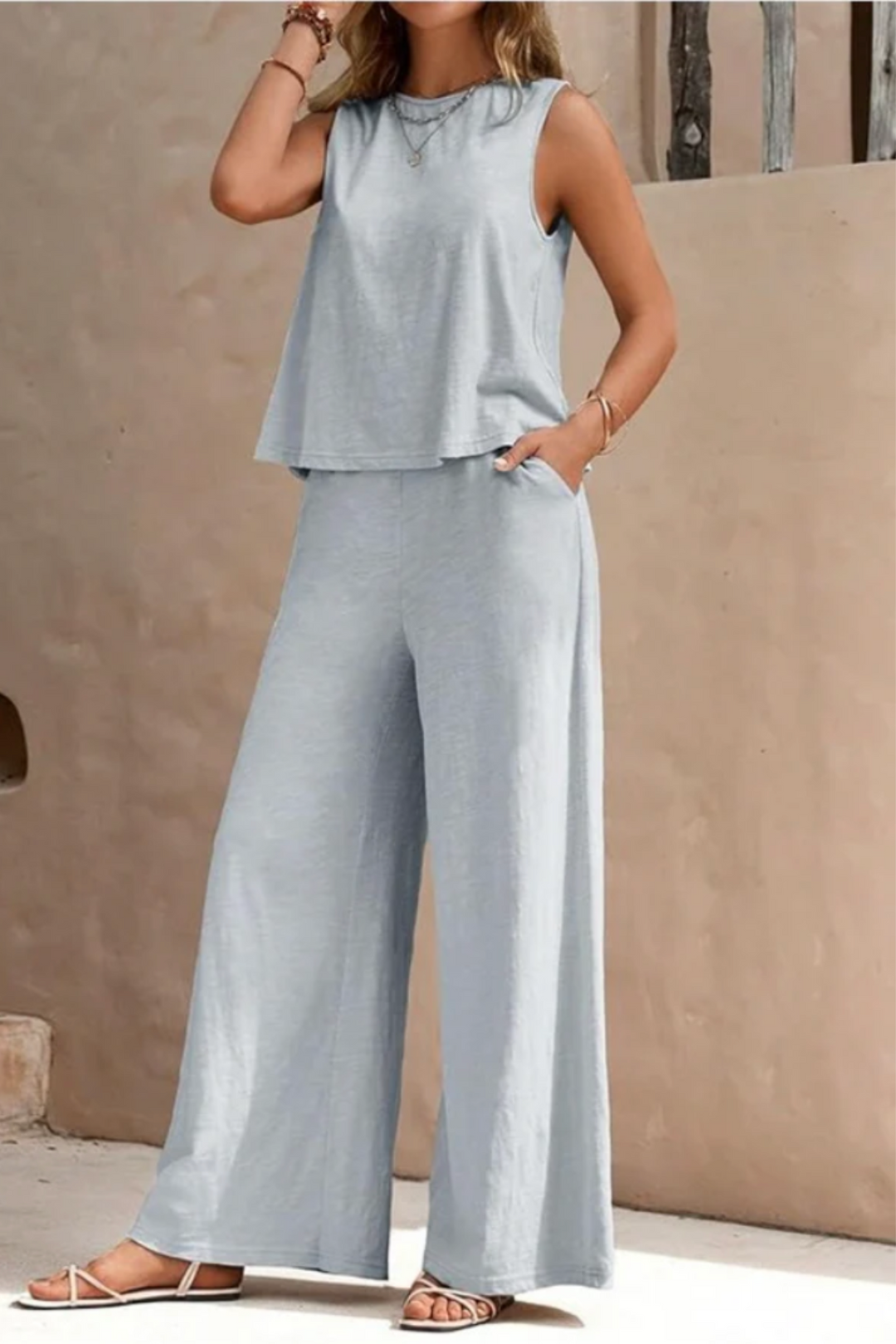 Valinda | Singlet Pants Set