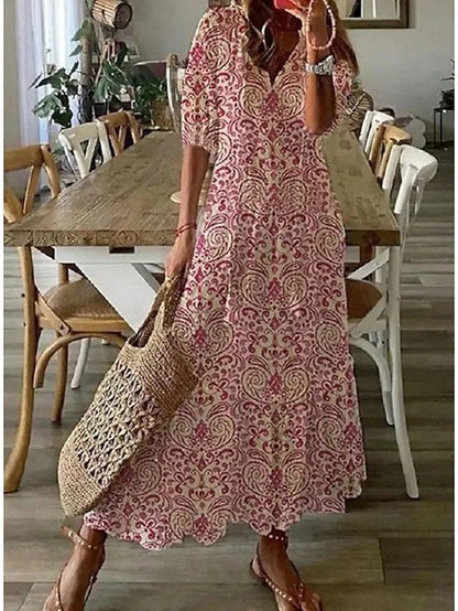Yara | Bohemian Tummy Covering Dress